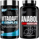 Nutrex 연구 Anabol 하드 코어 & Vitadapt 완전한 스포츠 Multivitamin KSM-66 Ashwagandha