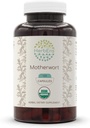 HerbEra Motherwort USDA 유기 120 캡슐 | 천연 초본 보충 | 인증 유기농 채식 캡슐 및 유기 어미 (Leonurus Cardiaca) 건조 허브 (120 캡슐)