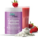 Naturally-Sourced Hydrolyzed Collagen Powder - 헤어, 피부, 네일, 관절 지원 - 유형 I & III 여성용 잔디 콜라겐 보충 | Non-GMO, Dairy-Free | 9.88 Oz (280g) Unflavored