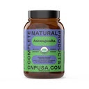 유기 Ashwagandha 캡슐 - 100 캡슐 500mg Calming 지원을 위한 순수한 유기 Ashwagandha 보충교재