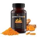 UpWellness 황금 잔물결 + 합동 지원은 까만 고추, Quercetin 및 마그네슘 심황 Boswellia 보충교재를 가진 심황을 특색짓습니다 - 합동 배려를 위한 6개의 유효 성분 - 60의 캡슐