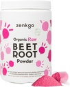 유기 사탕 뿌리 주스 분말, 익지않는 사탕 추출물에서, 높게 집중되고 & 더 높은 힘, Detox, 에너지, 순환, 운동 회복, 매일 Superfoods (12.7 Oz)를 위한 자연적인 니트트 & 산화 방지제