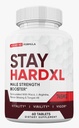 Zonata Stay Hard XL Supplement for Men is the Natural Formula Designed to Support and Sustain Men's Energy and Performance Levels, 전체 건강 및 활력을 촉진하는 데 하드 XL 유지. (60 정제)