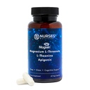 임상적으로 Studied – 프리미엄 높은 흡수 마그네슘 수면 보충 – 마그네슘 L-Threonate L-Theanine Apigenin – Sleep & Support – Third Party Tested – Made in USA – 글루텐 무료