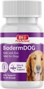 생물 애완 동물 활동적인 BiodermDOG 0.5 아연과 Biotin는 개, 면역 체계, 피부, 외투 및 개, 1.32 oz, 75 Chewable 정제를 위한 정제를 메모장에 기입합니다