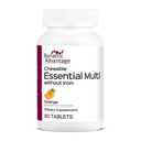 철이없는 Bariatric Advantage Essential Multivitamin - 200 DV of Key Nutrients - Trace Mineral Support* - Bariatric 환자를위한 Multivitamins - 오렌지 - 60 정제