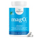nbpure MagO7 - Natural Colon Cleanse & Detox | Occasional Constipation Relief, Stool Softening, & Bloating Support for Men & Women | 오존 마그네슘 산화물, 90 캡슐