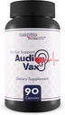 최대 귀 지원 Audi Vax - 귀 건강 지원 보충교재 - 개량한 혈액 교류를 가진 안 귀 & 중간 귀 건강을 승진시킵니다 - Hearing 손실 & 귀 반지를 감소시키는 도움 - 건강한 감사 기능을 지원하십시오