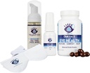 Heyedrate Triglyceride Omega 3 물고기 기름, 격렬한 눈 가면, 뚜껑 및 Lash Cleanser 거품이 이는 차 나무 눈 건강을 위한 얼굴 세척 뭉치, Irritated 눈을 위한 기복을 제공합니다