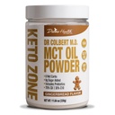 Divine Health Keto Zone® MCT Oil Powder | Gingerbread | 330 G | 30 Day 공급 | Dr. Colbert's Keto Zone Diet Book | 커피 크림 | 70% C8 30% C10 | 0 Net Carbs