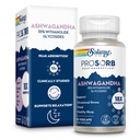 SOLARAY Ashwagandha 캡슐 18X 흡수 - Ashwagandha 뿌리와 잎 추출물 240 mg - Occasional 스트레스 완화 및 무드 지원 보충교재 - Vegan, 60 일 보증 - 30의 서빙, 30의 VegCaps