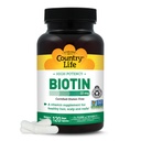 국가 생활 높 순수성 Biotin 10mg - 피부 & 못을 위한 Vegan & 글루텐 자유로운 Biotin 보충교재, 에너지 대사 - Biotin 10000mcg 캡슐