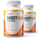 BoostNow 14-in-1 Immune 지원 캡슐 - 비타민 C, D-3, 아연, EpiCor, Elderberry 및 더 많은 - 90 카운트 강화