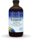 Planetary Herbals Elderberry 유체 추출, 전체 스펙트럼 5 ml 식물 면역 지원 - 8 유체 oz