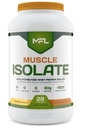 MFL 100%는 단백질 l 30g l 12g 아미노산 l Keto 친절한 l 낮은 탄미익 l 2 lbs. (Banana 크림)