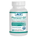 Floracor - Gut & Intestinal 건강 지원 - 프리미엄 Probiotic, Prebiotic 및 효소 공식 - 60 채식 캡슐