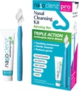 Pro: Nasal Cleansing Kit – Gentle Wand & Nasal Antiseptic Gel, Nose Cleaner 및 Nasal Moisturizer for Dry Nose & Sinus Relief (최소 1 카운트, 최대 120 사용)