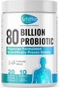 80 억 Probiotics, 20 지연 릴리스 캡슐 10 Strains