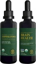 글로벌 치유 센터 Ashwagandha & Brain Health Kit - Ashwagandha Complex, Mood, 기능 지원