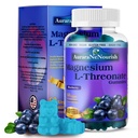 마그네슘 L-Threonate Gummies w. Apigenin L-Theanine, 고급 11-in-1 마그네슘 보충제 w. 비타민 D3 K2 B6 수면 인지 뇌 및 휴식, 성인 및 어린이를위한 높은 Absortption 마그네슘 구미