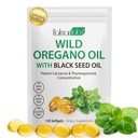 Oregano 기름 캡슐, 까만씨 기름을 가진 Oregano의 1개의 기름, Oregano 기름 보충교재 캡슐, Oregano 추출물의 유기 기름, 비 GMO, 글루텐 자유로운