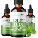 액체 클로로필 하락 50mg: 자연적인 에너지 부스트를 위한 Vegan Chlorophyll 액체 하락, 면역 지원, 피부 관리를 위한 몸 Detox, 내부 탈취제 | 민트 풍미, 비 GMO, 글루텐 자유로운 합계 Nutra 2oz
