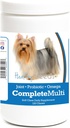 건강한 Breeds Yorkshire Terrier 하나 Multivitamin 연약한 Chew 120 조사에서 모두