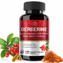 Berberine 보충교재 19,060mg의 Ceylon Cinnamon, 쓴 Melon, 밀크 이틀, 버버린 HCl 보충교재 (120의 캡슐)를 가진 버버린