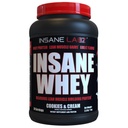 Insane Labz Insane Whey, 100 % 근육 건물 Whey Protein, BCAA Amino Profile, 대량 Gainer, 식사 교체 (쿠키 및 크림, 30 서빙)