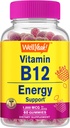 WellYeah 비타민 B12 1000mcg Gummies - 에너지, 계류, 대사 및 면역 체계 지원 - Vegan 친절하고 글루텐 자유로운, GMO 자유롭고 의사 추천 - 60 Gummies