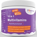 다기능 개 보충교재와 비타민, Silymarin, 녹색 Lipped Mussel, 글루코사민, MSM, 살몬 기름, Probiotics, Co-Q10, NMN, 산화 방지제, 면역, Gut, UTI, 레이디언트 피부 & 외투