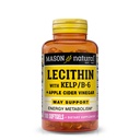 Kelp, 비타민 B6 & Apple Cider Vinegar, 듀얼 액션 포뮬러, 100 Softgels를 가진 MASON NATURAL Lecithin