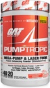 GAT 스포츠 Pumptropic 메가 펌프 & 레이저 초점 유력한 강화 분말 (Stimulant-Free), 40 서빙 (Strawberry Mango)