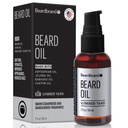 호호바와 비타민 E를 가진 남자를 위한 Beardbrand Beard 기름 – Softens Stubble의 조건 피부 & 승진 Beard 성장 | Sandalwood & Cedar Oil Scent | 2개 fl oz