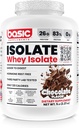 기본 Whey Protein Isolate, 26g Protein, 0g Fat, Gluten-Free, RBST-Free, Rapid Absorption, 120 칼로리 (5 파운드, 초콜릿)