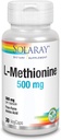 SOLARAY L-Methionine - 무료 양식 아미노산 - 500 MG (30 캡슐)