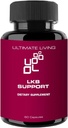 Total Liver Kidney Bladder Support, Cleanse 및 Detox - 세포 보호 - Redox 커플 산화 방지제 - 60 캡슐.