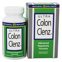 Natural Balance Ultra Colon Clenz | 하룻밤 숙박비의 허브 클렌징 및 정기식 포뮬러 | 60 VegCaps, 60 Serv.