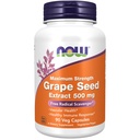지금 보충 교재, 포도씨 추출물, 최대 힘 500 mg (90% Polyphenols의 최소한을 가진 높게 집중된 추출물), 90 Veg 캡슐