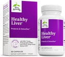Terry Naturally Healthy Liver - Liver Function & Health Support 보충 - Andrographis EP80 및 French Grape Seed Extract와 세포 건강 지원 - 글루텐 프리 다이어트 보충 - 60 캡슐