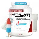 JYM 보충 과학 Iso JYM 폭탄, 90 칼로리, 100 % Whey Protein Isolate, Zero Fat, Zero Sugar, Mixes Clear, 여성 및 남성, 20 서빙