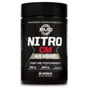 PMD Sports Nitro cm - Agmatine Pre Workout Supplement와 니트로 산화물 - L Arginine과 근육 성장 전 운동 - 하드 코어 운동, 훈련 및 보디 빌딩을위한 Endurance Boost - 90 캡슐