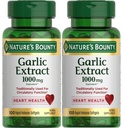자연의 Bounty 마늘 추출물 1000 mg Softgels 100 ea (2의 포장)