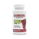 캡슐, 60의 조사 Resveratrol 보충교재 지원 건강한 시효, 심장 건강 및 Quercetin, 포도씨 추출물, 비타민 D3 및 CoQ10를 가진 면역 기능