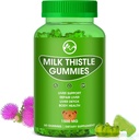 밀크 이틀 Gummies, Liver Cleanse Gummy, 유기농 Liver Detox 보충제 남성 및 여성 - 60 Gummies (60 개)