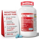 시간 모자 LABS, INC. Timely Acetaminophen PM - 추가 강도 PM - 400 카운트 - Tylenol PM Extra Strength와 비교 - 좋은 밤 수면을위한 통증 완화 PM - 미국에서 만든