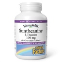 자연적인 요인 Suntheanine L-Theanine 100 mg - Calm 전망을 위한 건강 보충교재 - L-Theanine 보충교재는 잠 & Aids Against Drowsiness - 60 Chewable 정제 (30 봉사)를 돕습니다
