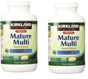 Kirkland Signature 성인 50 + 멀티 비타민 & 미네랄, 400 정제 (2 팩)