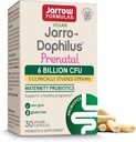 Jarrow Formulas® Jarro-Dophilus® Prenatal Probiotics for Women, 6 억 CFU, 건강한 임신 지원, 30 Veggie 캡슐, 30 일 공급