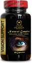 lutein complex - 비전 지원 NATURAL COMPLEX - 비전 보충 유기, 눈 비타민 & 미네랄 보충, taurine 보충 인간, 우유 이틀 추출물 - 1 병 60 캡슐